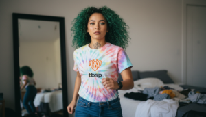 dyenomite rainbow tie dye t shirt front 2026 02 25